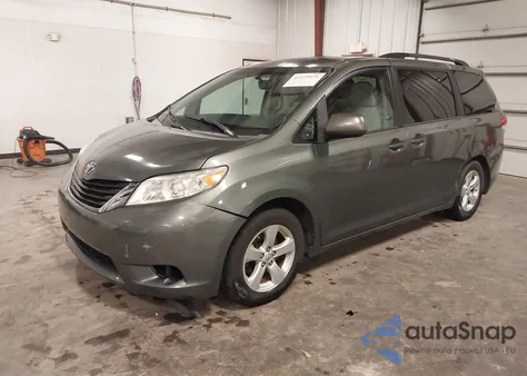 2013 Toyota Sienna Le V6 8 Passenger из США, поврежденный, VIN 5TDKK3DC4DS382349